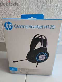 Headset HP H120 Gaming USB 2 Pin with Mic Control (Black)