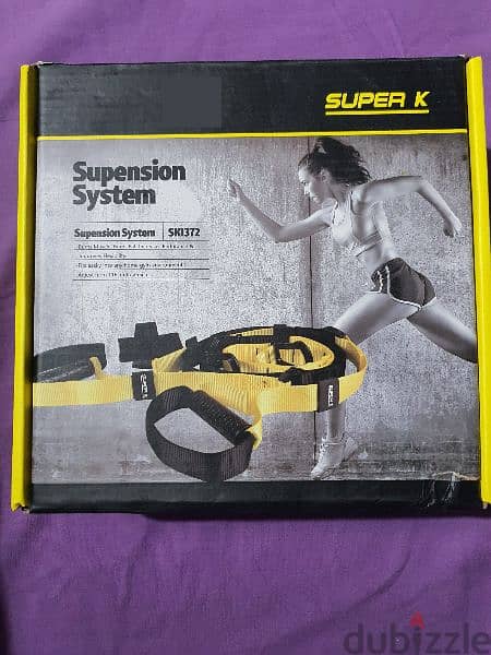 Gym TRX (suspensión system) حزام مقاومه للجيم 3