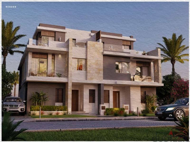 Townhouse corner for sale ​​260m in Tawny Hyde Park with dp : 10,437,000  prime location on a lake 12