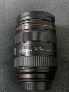 lens canon 24/70 f2.8 v1 لينس كانون ٢٤/٧٠ فتحة 2.8 الاصدار الاول