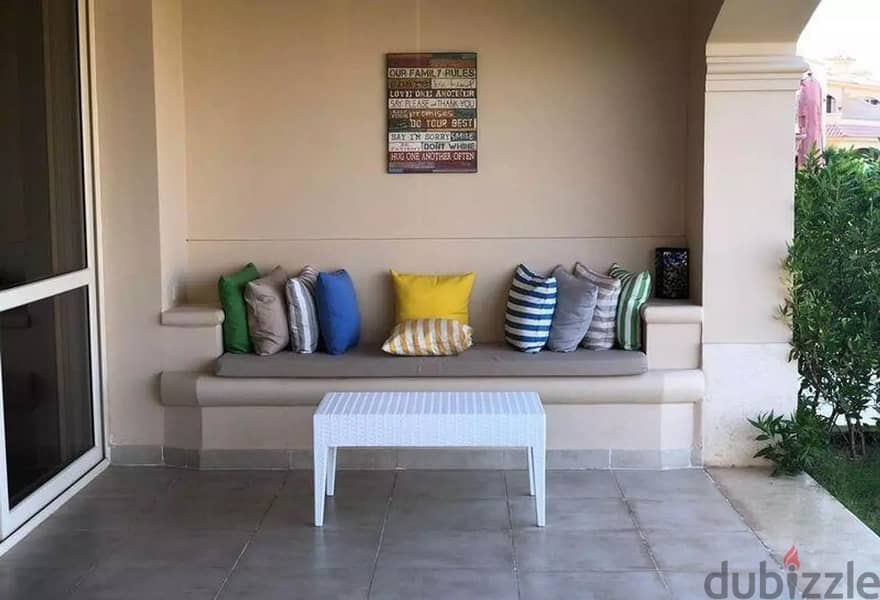 Ground chalet with garden, two rooms for sale in La Vista Gardens, Ain Sokhna, wonderful view 5