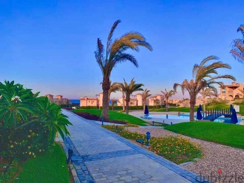 Ground chalet with garden, two rooms for sale in La Vista Gardens, Ain Sokhna, wonderful view 6