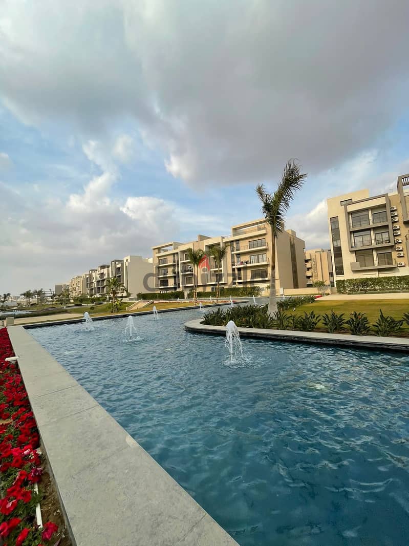 Apartment 155 meters in garden for sale, immediate delivery, fully finished, Fifth Square Al Marasem compound, the heart of the Fifth Settlement 8