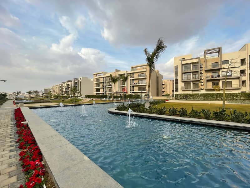 Apartment 155 meters in garden for sale, immediate delivery, fully finished, Fifth Square Al Marasem compound, the heart of the Fifth Settlement 15