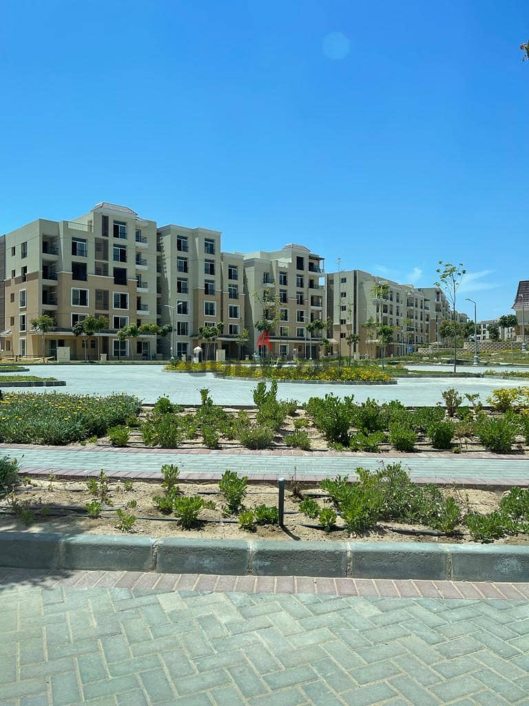 Apartment with Garden167m for sale in sarai Compound a great location ready to move 2