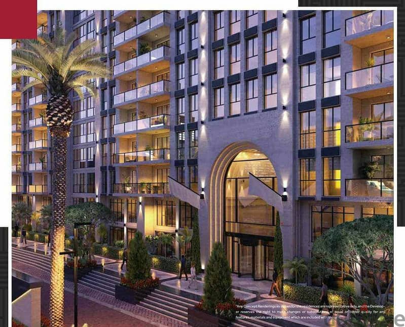 استلم شقه فندقيه 165 متر ( متشطبه بالتكييفات + جراج ) في ماريوت مصر الجديده بالتقسيط علي 6 سنوات  Marriott Residences 2