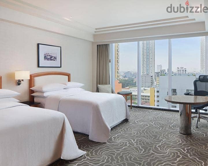 Exclusively and for the first time, a hotel room in partnership with the Rotana Hotel, with the lowest down payment and the longest repayment period, 3