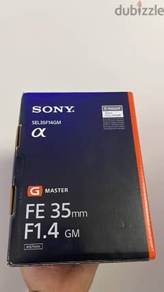 lens like new sony 35 GM 1.4F
