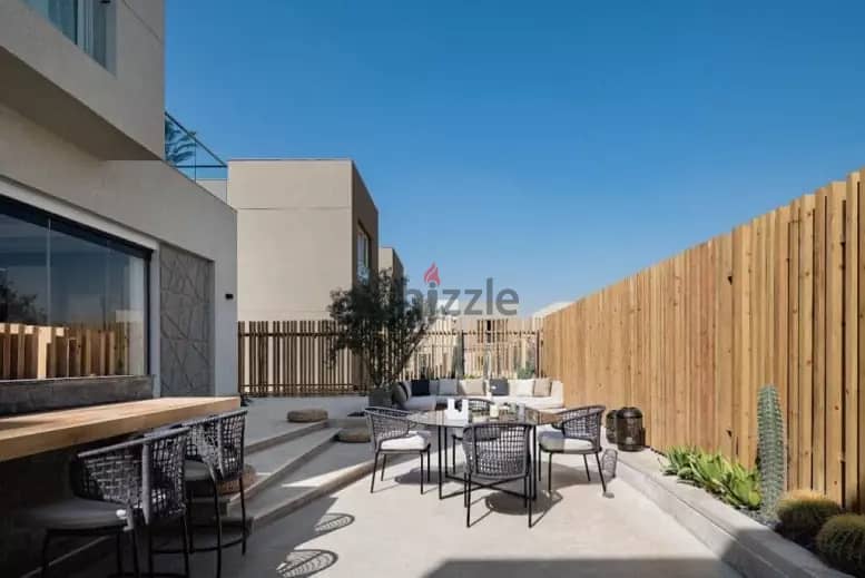 Immediate Delivery: 125m² Apartment with Garden, Semi-Finished, in Badya Palm Hills, 6th of October, Installments over 10 Years 2