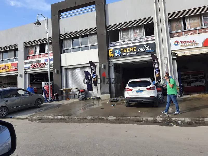 A distinctive car service center for rent, 152 square meters, in the Craft Zone city 4