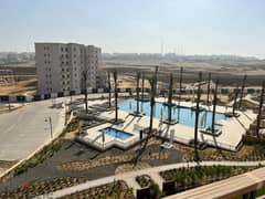 شقة كاملة التشطيب للبيع في جولف ريزيدنس ابتاون كايرو المقطم موقع متميز جدا فيو مفتوح Uptown Cairo Golf Residence 0