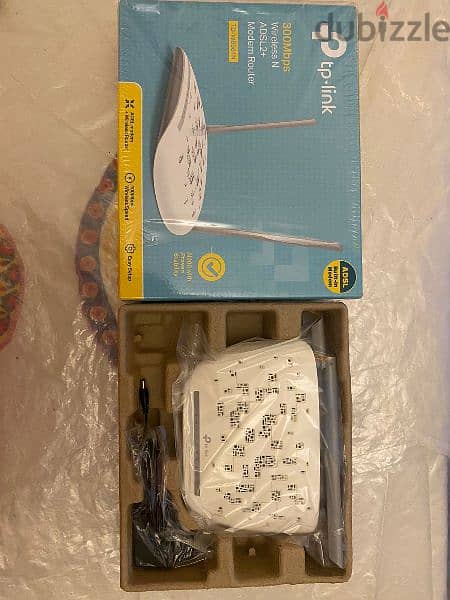 راوتر ٤ مخرج TP-Link ADSL Router TD-W8961N 0