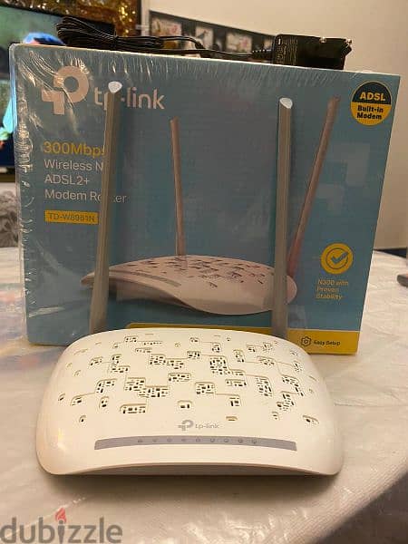 راوتر ٤ مخرج TP-Link ADSL Router TD-W8961N 1