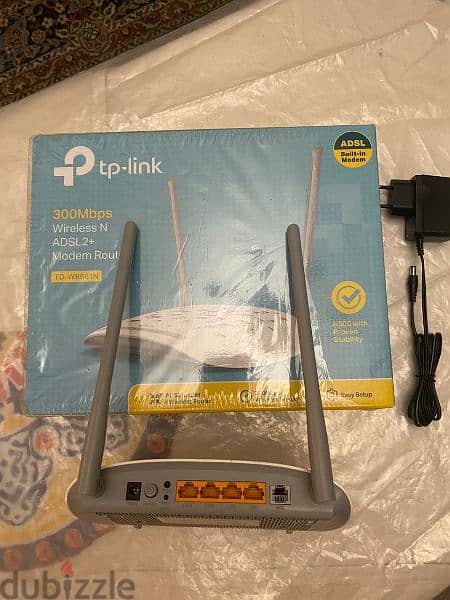 راوتر ٤ مخرج TP-Link ADSL Router TD-W8961N 5