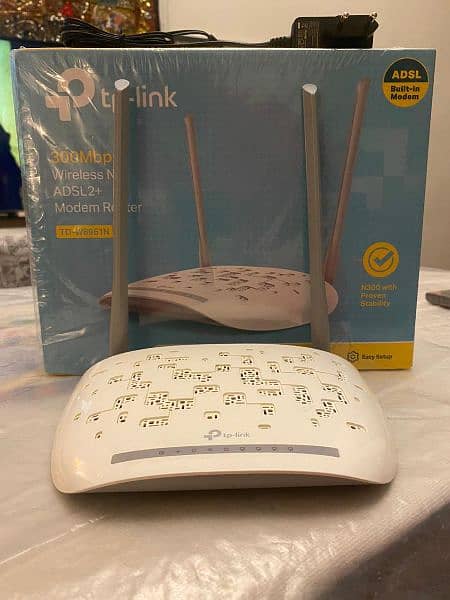 راوتر ٤ مخرج TP-Link ADSL Router TD-W8961N 7