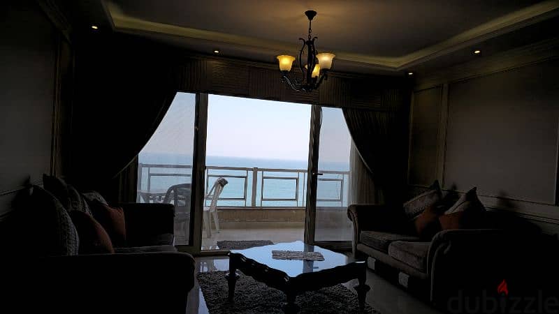 شقه للايجار بحر مباشر كامب شيزار - luxury apartment for rent sea view 2