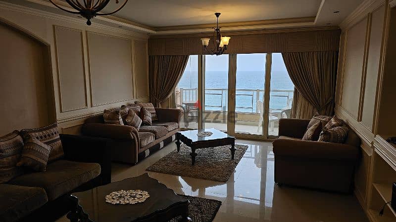شقه للايجار بحر مباشر كامب شيزار - luxury apartment for rent sea view 7