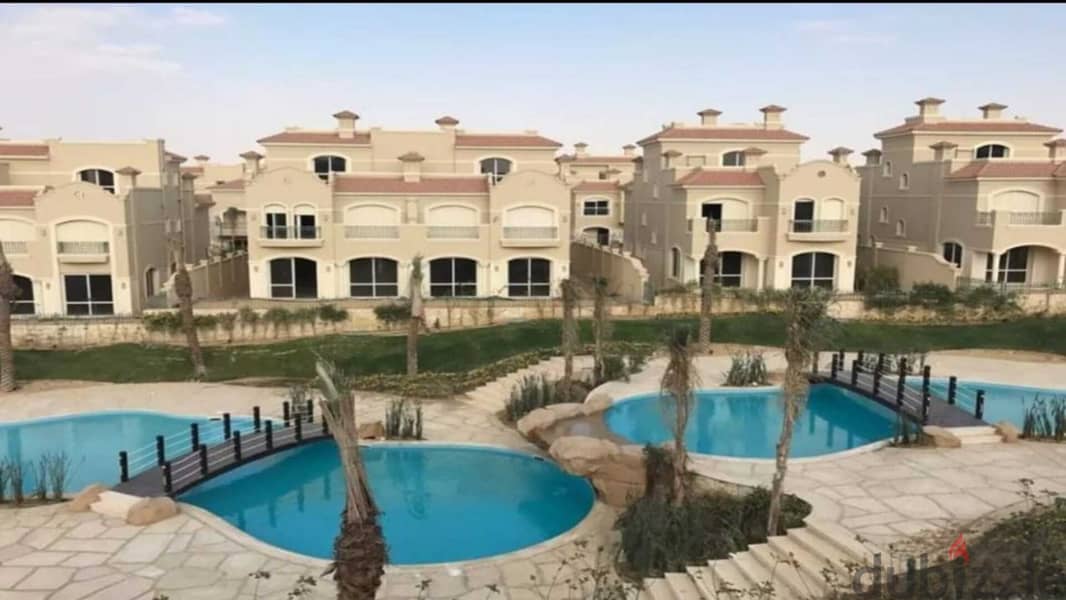 Twin house ready to move in El Shorouk, El Patio 5 East Compound 0