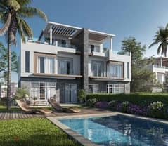 Twin house for sale in V-LEVELS Compound by Dunes Prime Location in the heart of Sheikh Zayed, in front of Beverly Hills, in a prime location