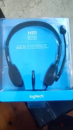 Logitech H111 Wired Headset - Black