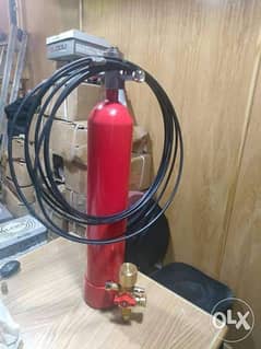 جهاز إطفاء حريق فاير سيرش يعمل بغاز ثاني أكسيد الكربون CO2 وحدات اطفاء 0