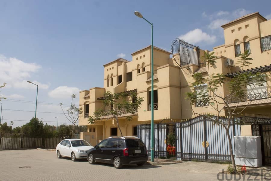 Apartment and garden for sale without interest in the most luxurious compound in 6 October 6
