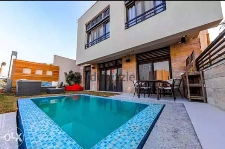 Duplex for sale in Trio Gardens Close to Palm Hills and the American University AUC, in installments over 8 years 7