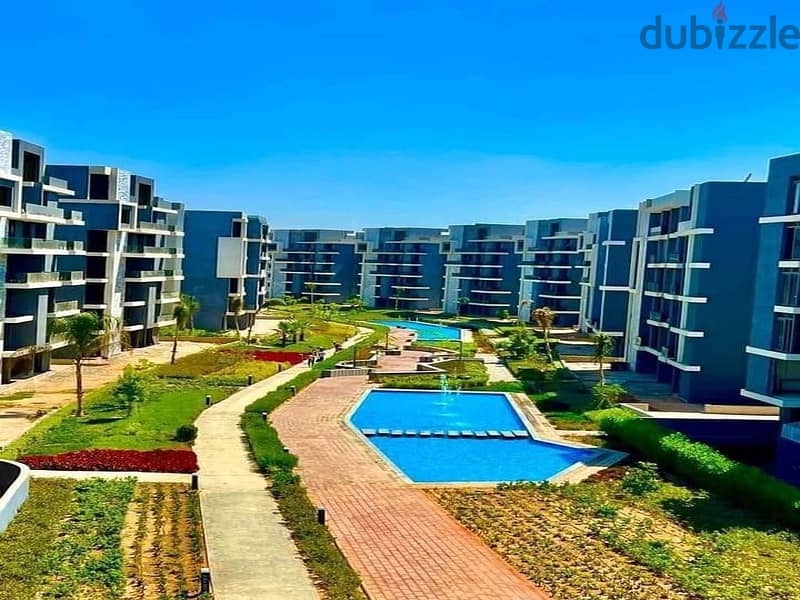 Apartment for sale in October Gardens, immediate delivery, in the most prestigious “Sun Capital” compound, minimum 10% down payment 8