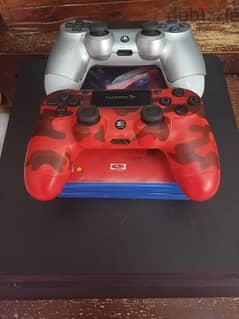 ps4 slim 500gb+cable+fifa 19+driveclub+two controllers