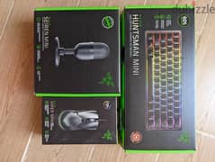 Razer Mouse, Keyboard & Mic