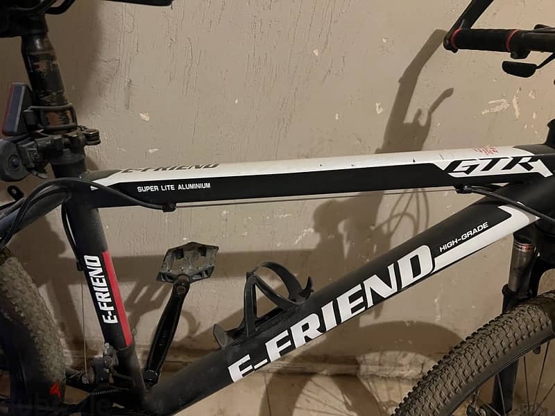 E-Friend Super Lite 26 Aluminum Sport عجلة - GTR Bicycle - Rock Fork 2