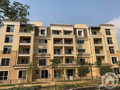 apartment for sale ready to move Fully Finished in sarai compound mostakbal city