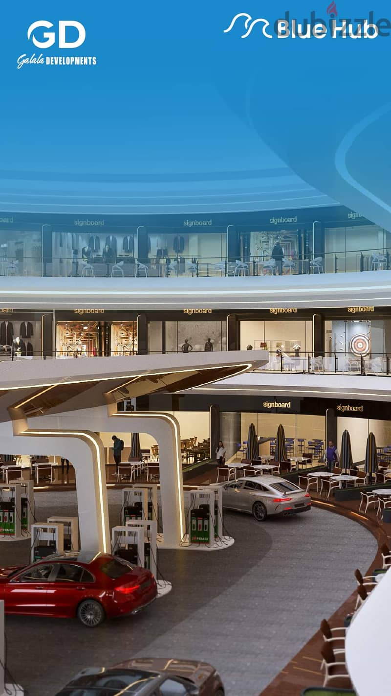 Shop in Galala City, an area of 32 meters, with a down payment of 250 thousand and installments over 8 years 5