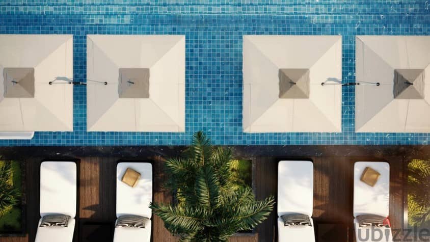 شقة 130 متر فيو حمام سباحة – 5% مقدم 8 سنين قسط بكمبوند Dejoya 1