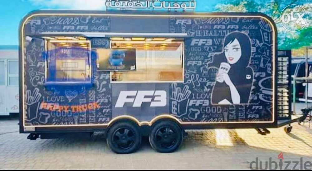 كرفانات حاويات منافذ بيع ثابتة ومتحركة Food truck للبيع 4