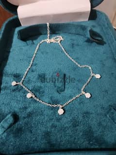 100% pure silver necklace