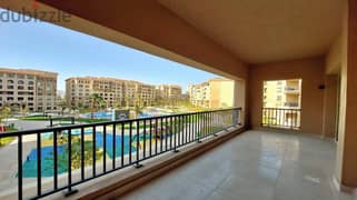 For sale apartment, 179 m fully finished, in a full-service compound next to the AUC in the Fifth Settlement