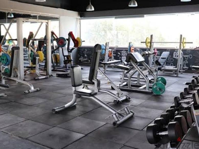 Gym for rent, 500 square meters, located in a very lively area, directly on Route 90 - special price in the Fifth Settlement 1