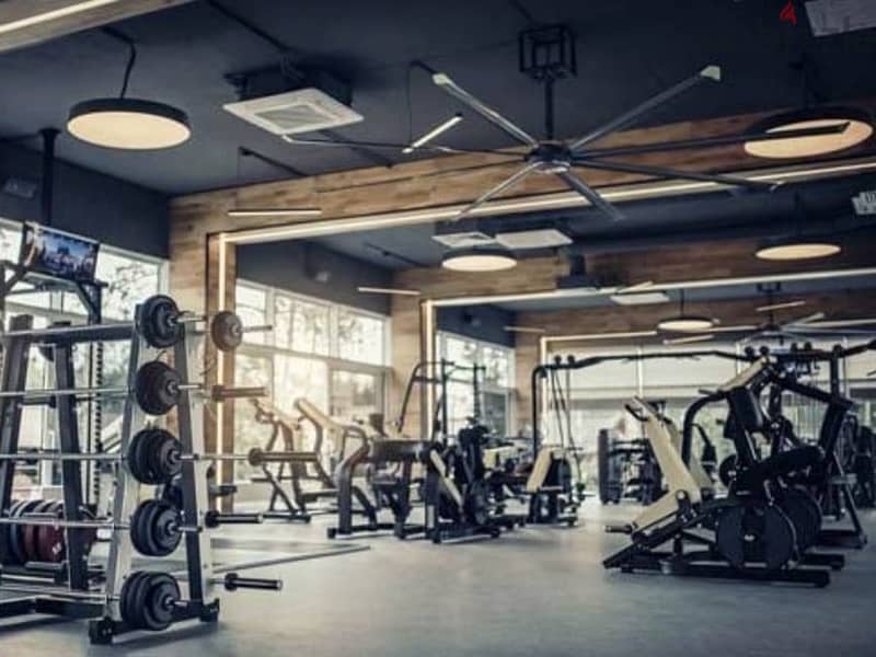 Gym for rent, 500 square meters, located in a very lively area, directly on Route 90 - special price in the Fifth Settlement 5
