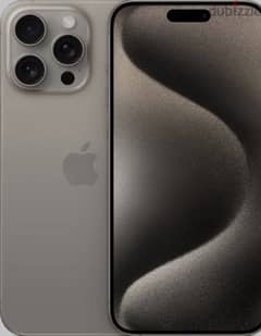 ايفون ١٥ بروماكس ٢٥٦ iPhone 15 pro max Natural titanium