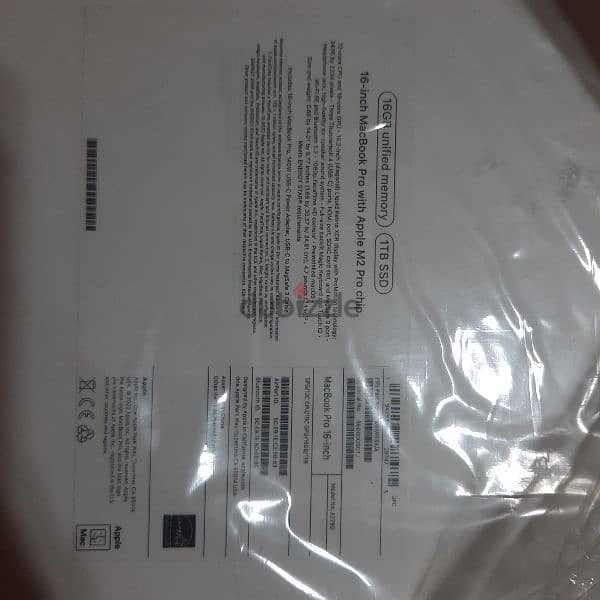 MacBook Pro 16-inch Apple M2 Pro chip, 1TB ,new sealed 1