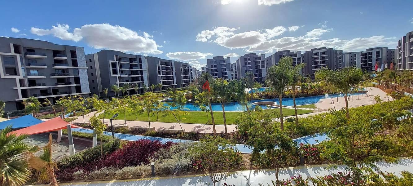 Apartment for sale in Sun Capital Gardens October compound with a distinctive view | Area: 171 m 3 rooms | 10% down payment 6