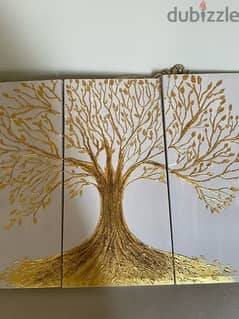 The golden tree of life portrait .