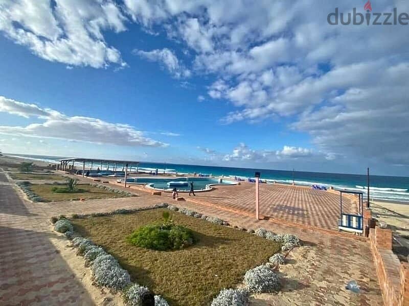 شاليه  دوراول - 150م - sea view  فيو بحر - استىلام فورى - بالتقسيط  في راس الحكمة الساحل الشمالى 7
