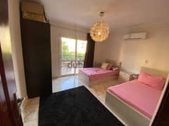 appartment rent 100 m rehab compound شقة مفروش للايجار ١٠٠ متر بالرحاب
