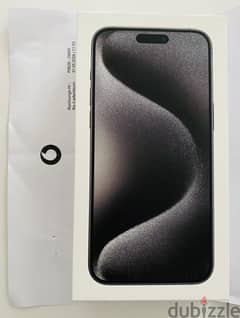 iPhone 15 pro Max 256 Black