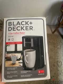 coffee Maker 350W Black + Decker