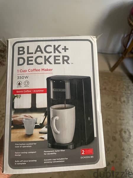 coffee Maker 350W Black + Decker 0