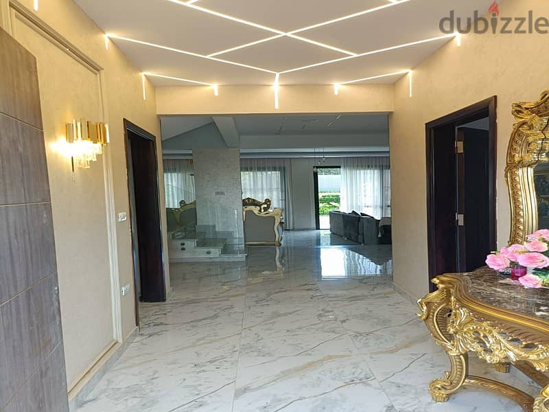 twin house for sale 300m ready to move finishing ultra super luxe pool view in elpatio compound elsheikh zayed 10