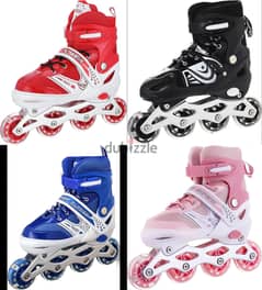 سكيت - حذاء تزلج - باتيناج متعدد الألوان والمقاسات